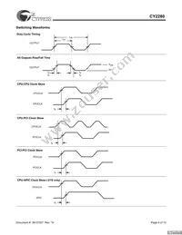 CY2280PVXC-11ST Datasheet Page 6