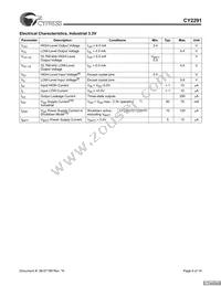 CY2291FI Datasheet Page 6