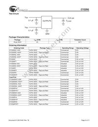 CY2292F Datasheet Page 9