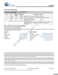 CY2303SXIT Datasheet Page 7