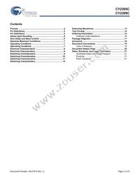 CY2309CSXC-1T Datasheet Page 3