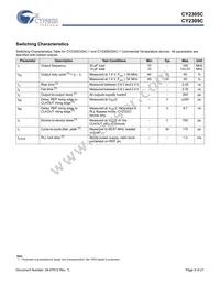 CY2309CSXC-1T Datasheet Page 9