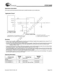 CY2313ANZSC-1 Datasheet Page 6