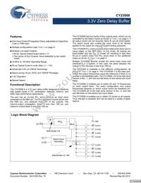 CY23S08ZXC-1HT Datasheet Cover