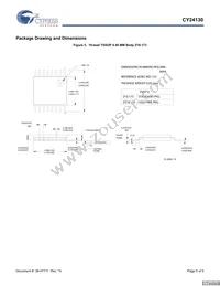 CY24130KZXC-1T Datasheet Page 5