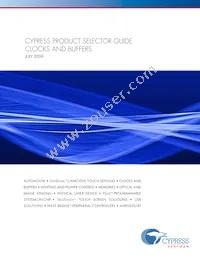 CY24905ZXC Datasheet Cover