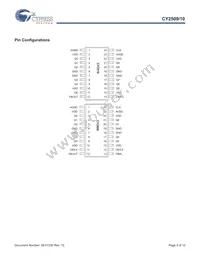 CY2510ZXC-1T Datasheet Page 3