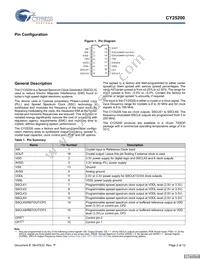 CY25200FZXCT Datasheet Page 2