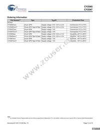 CY2545FCT Datasheet Page 13