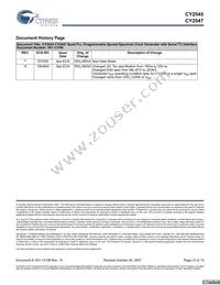 CY2545FCT Datasheet Page 15