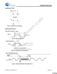 CY25701FJXCT Datasheet Page 4