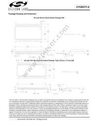 CY28317PVXC-2T Datasheet Page 20