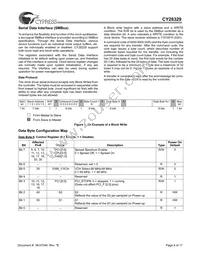CY28329ZXCT Datasheet Page 4