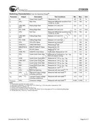 CY28329ZXCT Datasheet Page 8