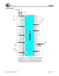 CY28329ZXCT Datasheet Page 14