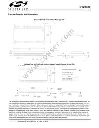 CY28329ZXCT Datasheet Page 16