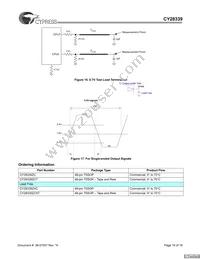 CY28339ZXCT Datasheet Page 16