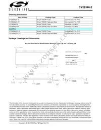 CY28346ZXC-2T Datasheet Page 19