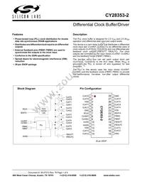 CY28353OXC-2T Cover
