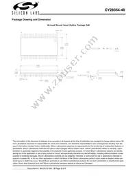 CY28354OXC-400T Datasheet Page 8