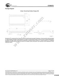 CY28372OXCT Datasheet Page 17