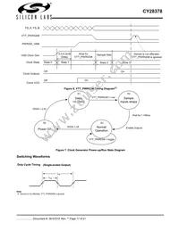 CY28378OXCT Datasheet Page 17