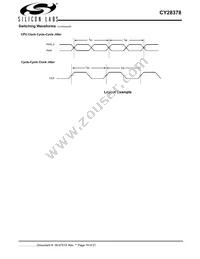 CY28378OXCT Datasheet Page 19