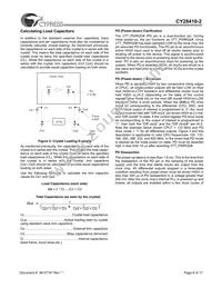 CY28410OXC-2T Datasheet Page 8