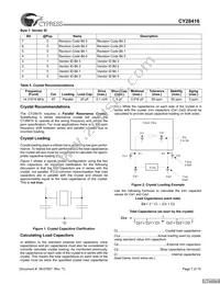 CY28416OXCT Datasheet Page 7