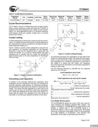 CY28441ZXCT Datasheet Page 8