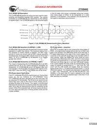 CY28442ZXCT Datasheet Page 11