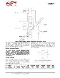 CY28508OXCT Datasheet Page 7