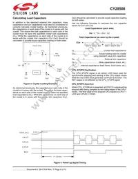 CY28508OXCT Datasheet Page 8