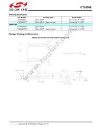 CY28508OXCT Datasheet Page 13