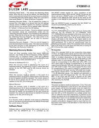 CY28551LFXC-3T Datasheet Page 15