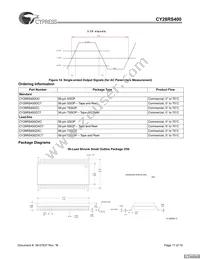 CY28RS400ZXCT Datasheet Page 17