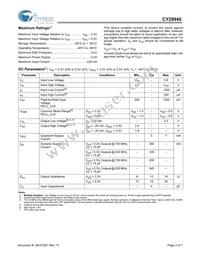 CY29940AI Datasheet Page 2