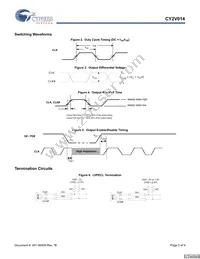 CY2V014FLXIT Datasheet Page 5