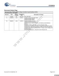 CY2V014FLXIT Datasheet Page 8