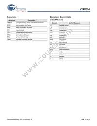 CY2XF34FLXIT Datasheet Page 10