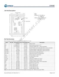 CY5137-1X07I Datasheet Page 3