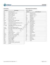 CY5137-1X07I Datasheet Page 22