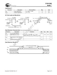 CY62128BLL-70ZXET Datasheet Page 4
