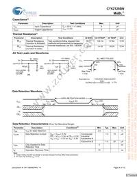 CY62128BNLL-55ZXI Datasheet Page 4