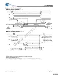CY62128DV30LL-55SXI Datasheet Page 6
