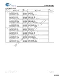 CY62128DV30LL-55SXI Datasheet Page 8