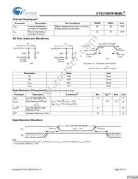 CY62136VNLL-70ZSXET Datasheet Page 4