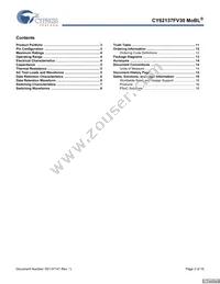CY62137FV30LL-45BVIT Datasheet Page 2