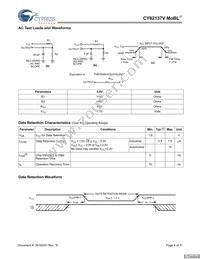 CY62137VLL-70ZXET Datasheet Page 4