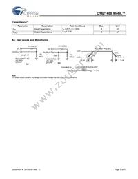 CY62148BLL-70ZI Datasheet Page 3